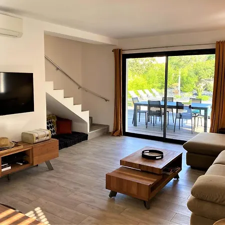 Coconing A 7min Des Plages - Piscine Chauffee - Clim - Bbq - Parking Privatif - Fibre Порто-Веккіо
