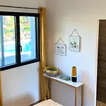 Villa Coconing A 7min Des Plages - Piscine Chauffee - Clim - Bbq - Parking Privatif - Fibre Porto-Vecchio (Corsica)
