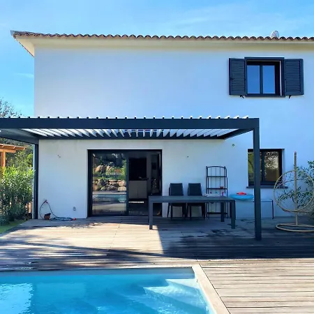 Coconing A 7min Des Plages - Piscine Chauffee - Clim - Bbq - Parking Privatif - Fibre Villa Porto-Vecchio (Corsica)