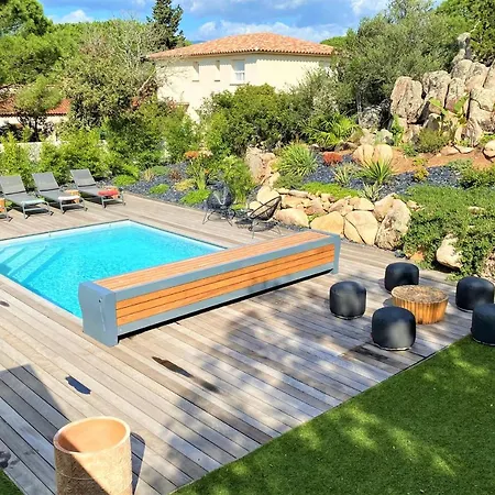 Vila Coconing A 7min Des Plages - Piscine Chauffee - Clim - Bbq - Parking Privatif - Fibre Porto-Vecchio (Corsica)