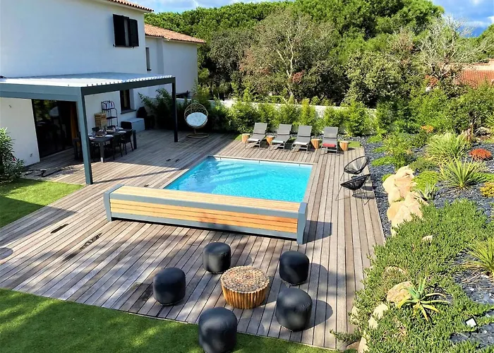 Βίλα Coconing A 7min Des Plages - Piscine Chauffee - Clim - Bbq - Parking Privatif - Fibre Πόρτο Βέκιο