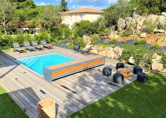 Βίλα Coconing A 7min Des Plages - Piscine Chauffee - Clim - Bbq - Parking Privatif - Fibre Πόρτο Βέκιο