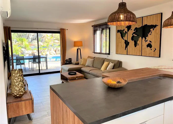 Coconing A 7min Des Plages - Piscine Chauffee - Clim - Bbq - Parking Privatif - Fibre Βίλα Πόρτο Βέκιο